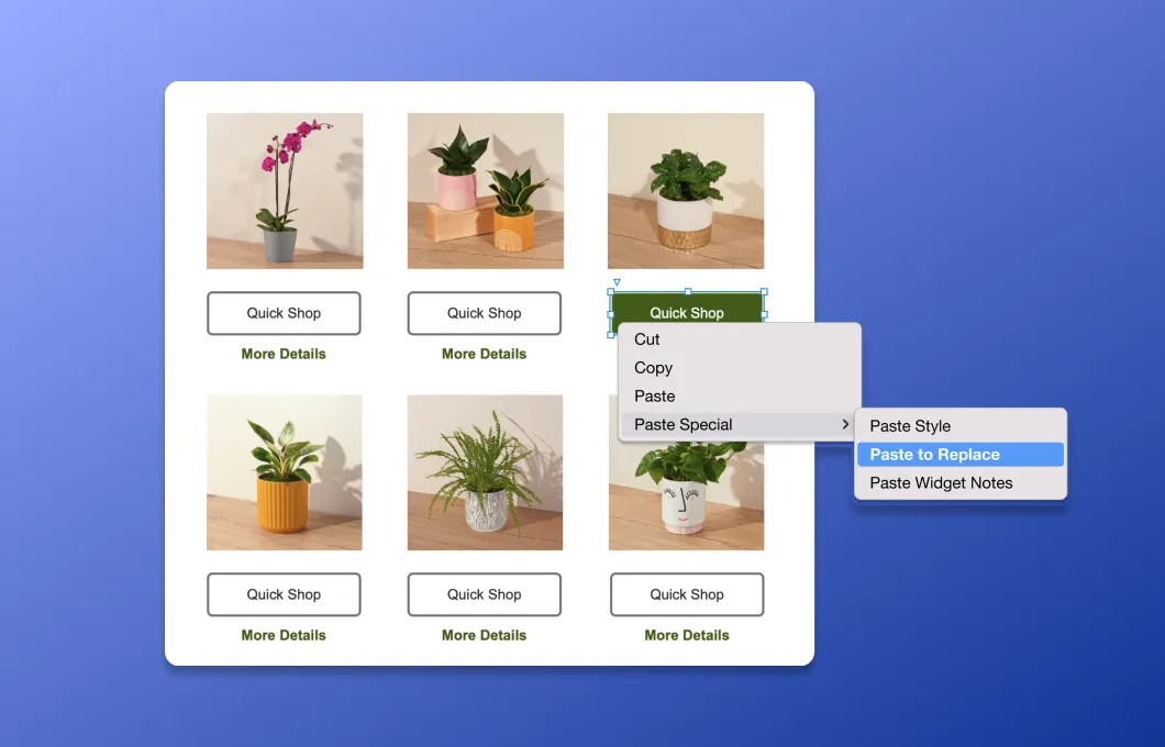 Save Time with New Paste to Replace Feature in Axure RP 10