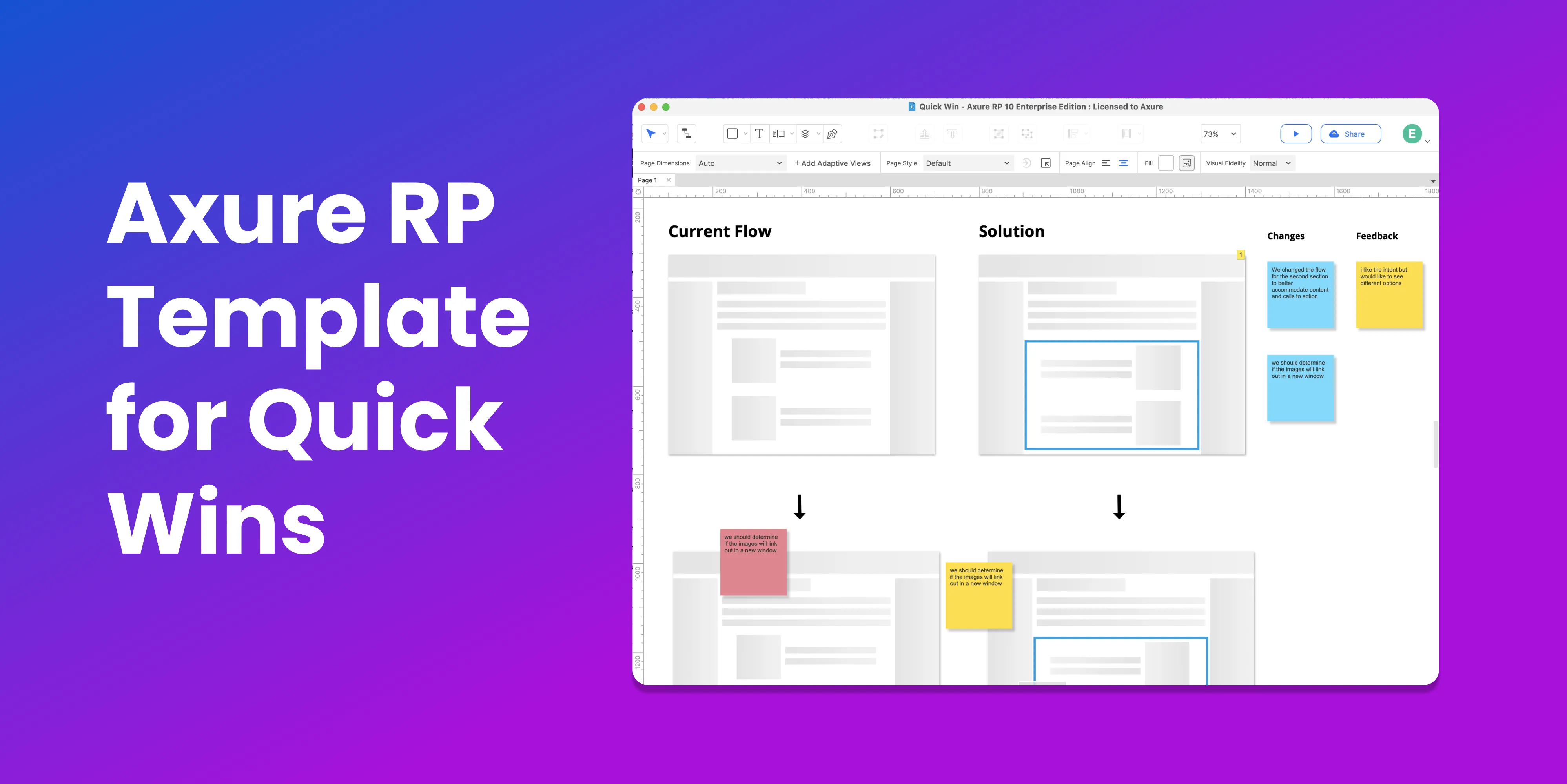 Quick Solutions with the Quick Win Template